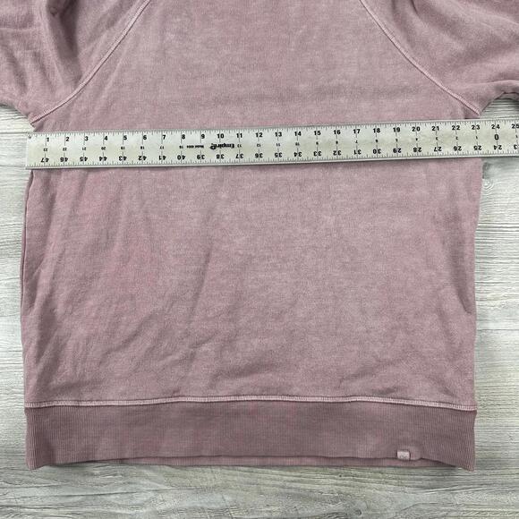 Outerknown Sur Sweatshirt Mens XL Purple Lavender Hemp Organic Cotton Huckberry - Picture 3 of 6